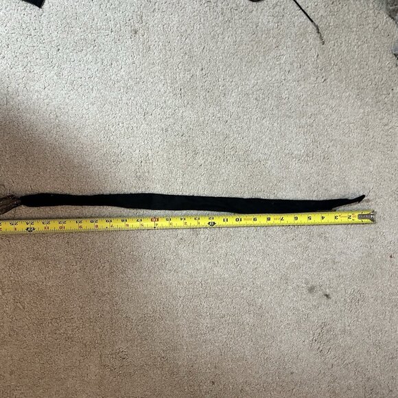 Halloween Witch Apron Women’s One Size Black And Orange Tie On Costume Flaw - Picture 10 of 13